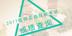 2017��ִҵ/����ҽʦʵ�����ܿ��Գɼ���ѯ���ϸ���������